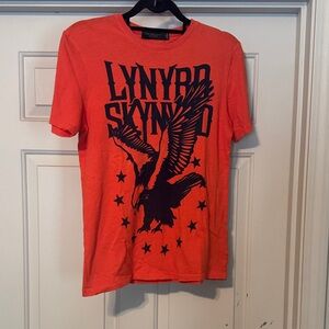 Junk Food Clothing Bright Orange Crewneck Tee